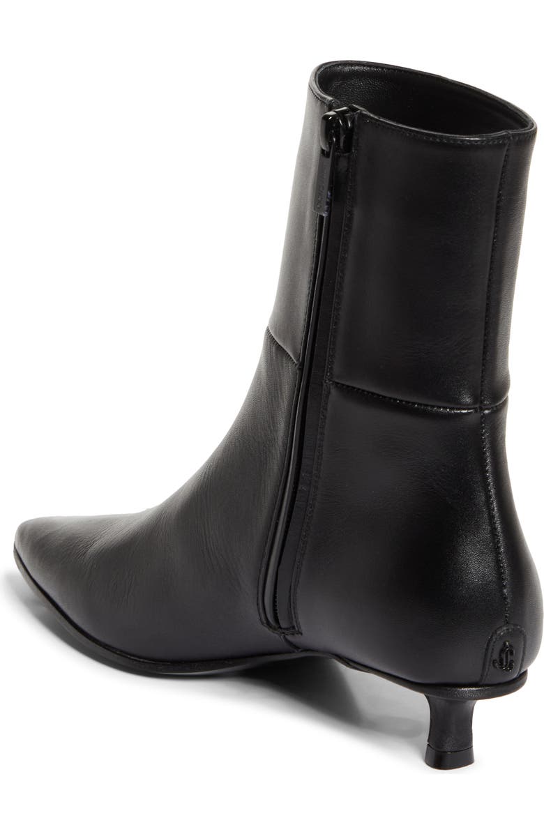 Jimmy Choo Lory Kitten Heel Ankle Boot, Alternate, color, Black