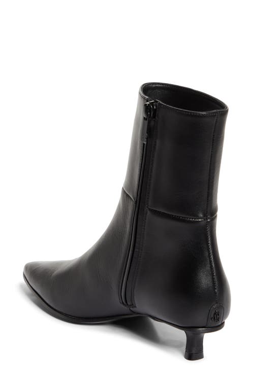 Jimmy Choo Lory Kitten Heel Ankle Boot In Black