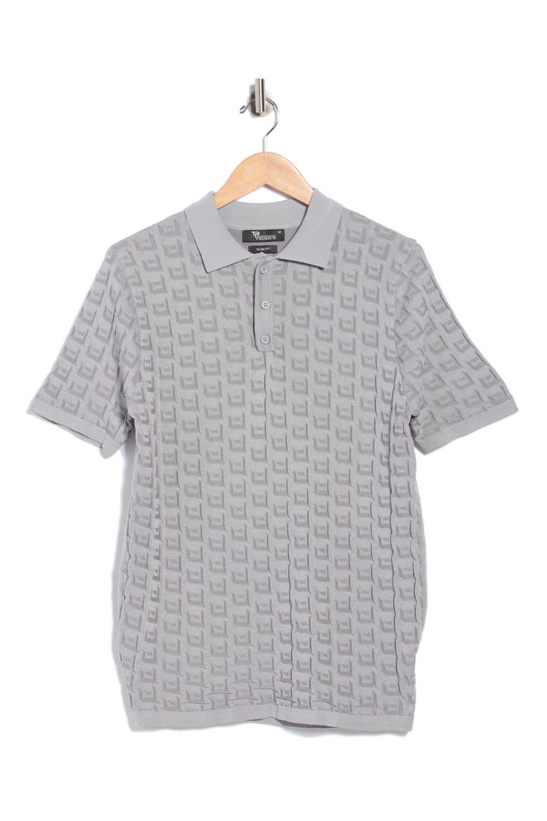 Slim Fit Polo Sweater, Alternate, color, SEAFOAM