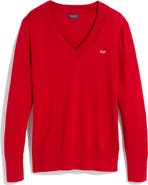 vineyard vines Heritage V-Neck Cotton Sweater