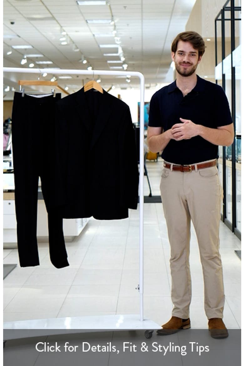 Solid Wool Suit video