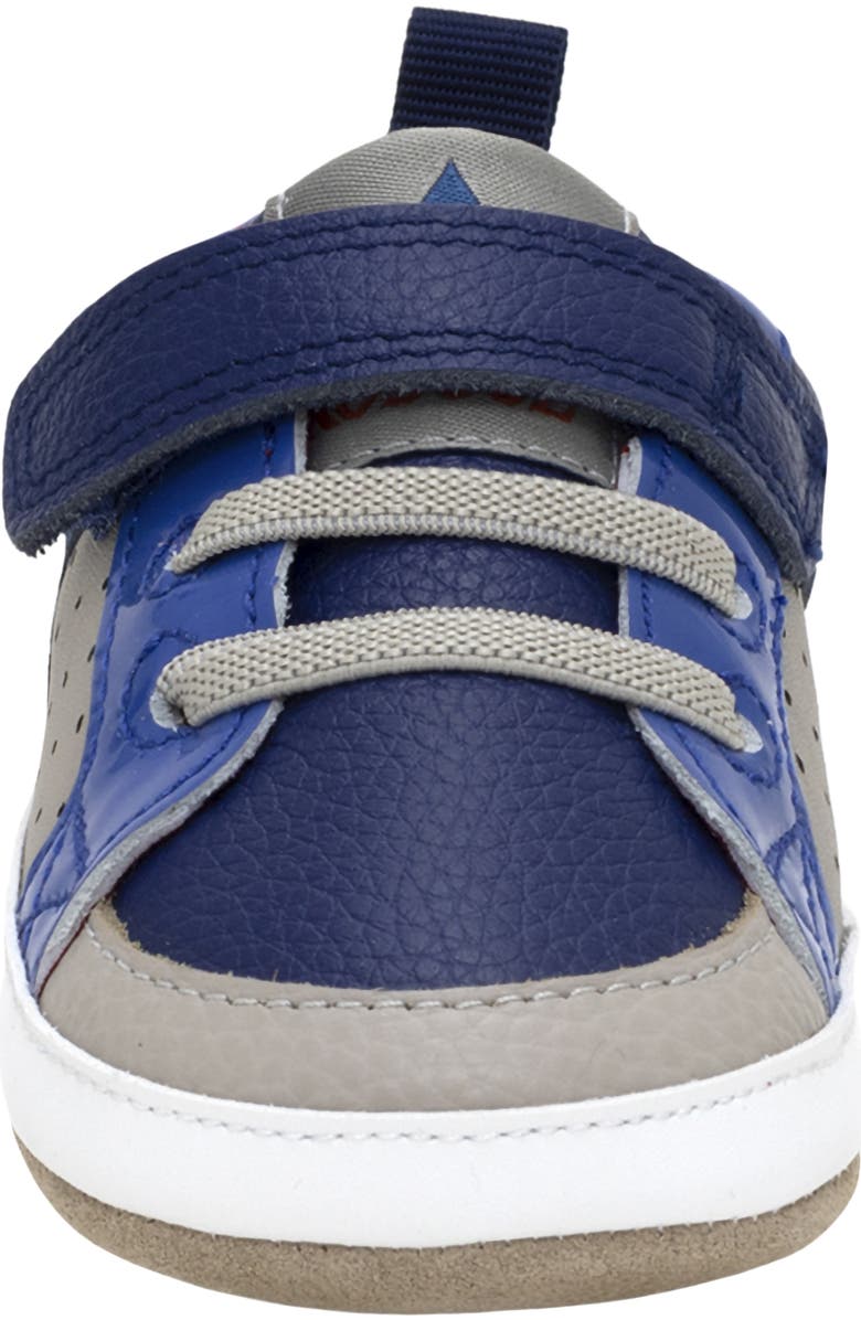 Robeez<sup>®</sup> Jarette Slip On Sneaker, Alternate, color, Navy