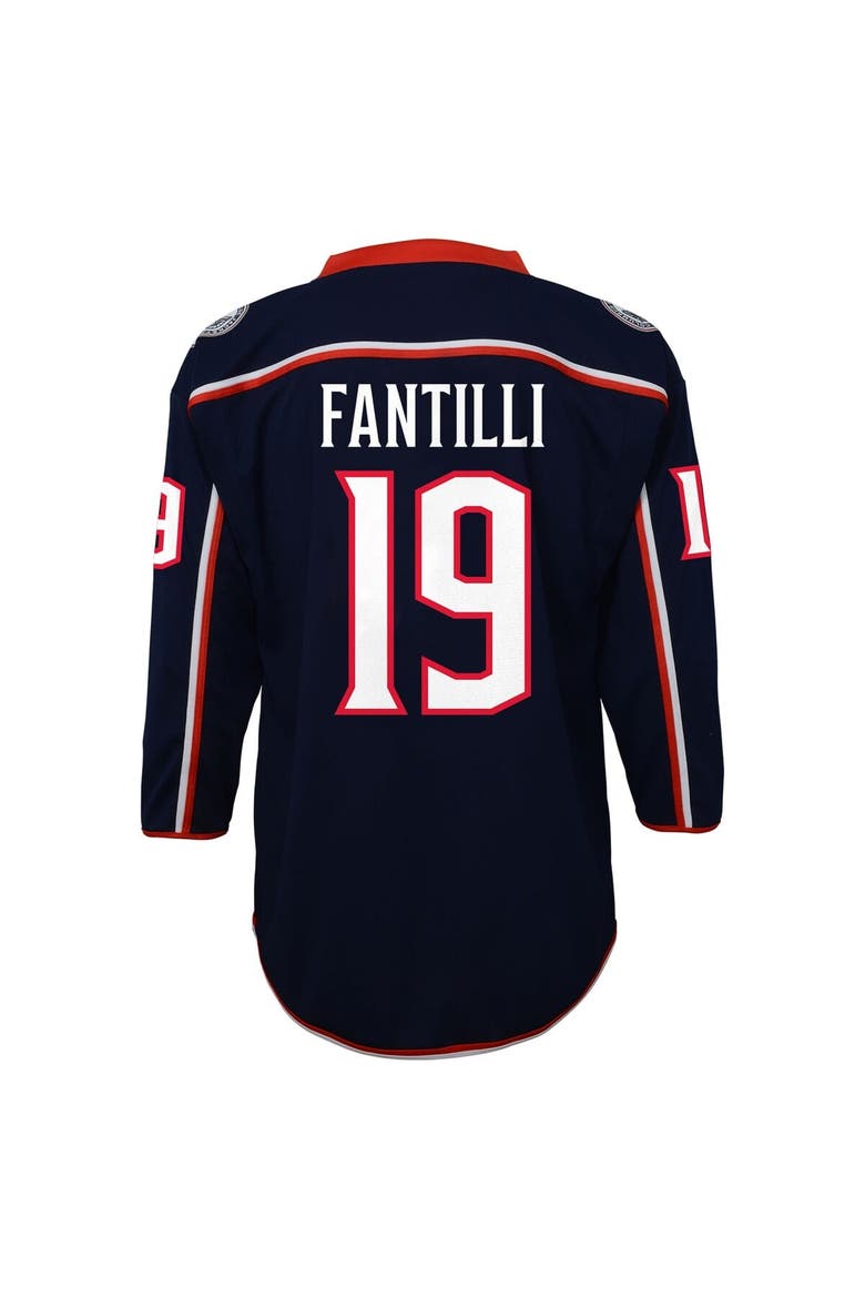 Youth Outerstuff Adam Fantilli Blue Columbus Blue Jackets Alternate Replica Player Jersey, Alternate, color, Blue