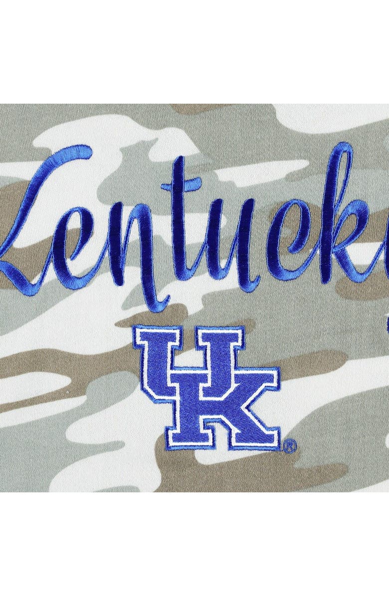 PRESSBOX Women's Pressbox Camo Kentucky Wildcats San Pablo Pullover Hoodie, Alternate, color, Camo