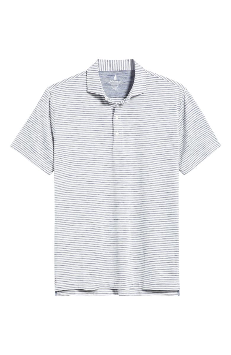johnnie-O Seymour Stripe Featherweight Performance Polo, Alternate, color,