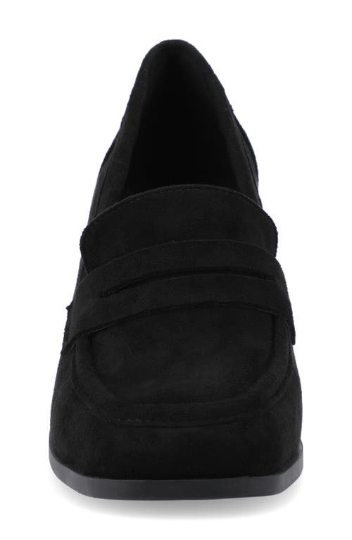 Journee Collection Malleah Loafer Pump In Black