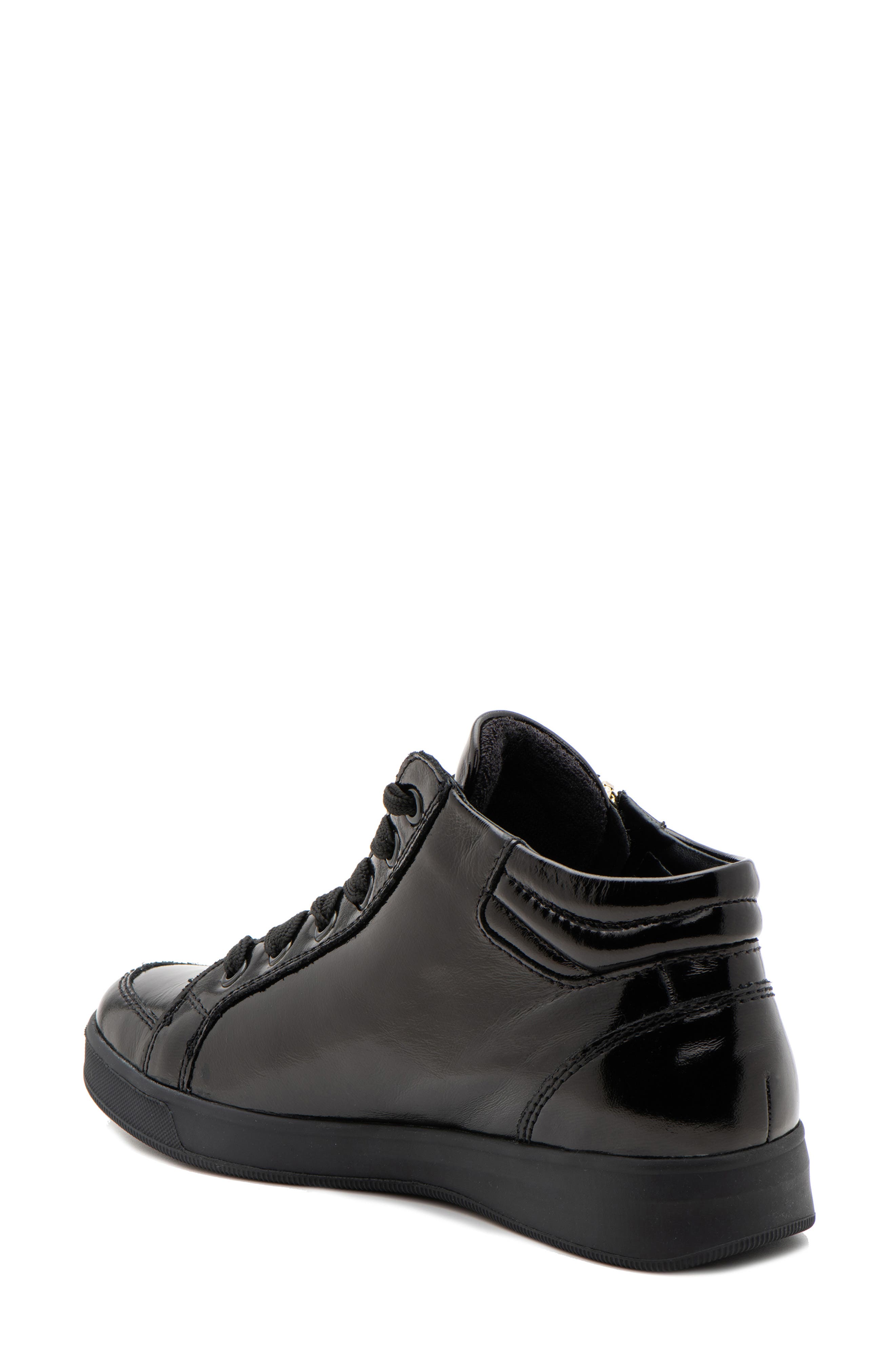 ara Rei Sneaker, Alternate, color, Black Patent