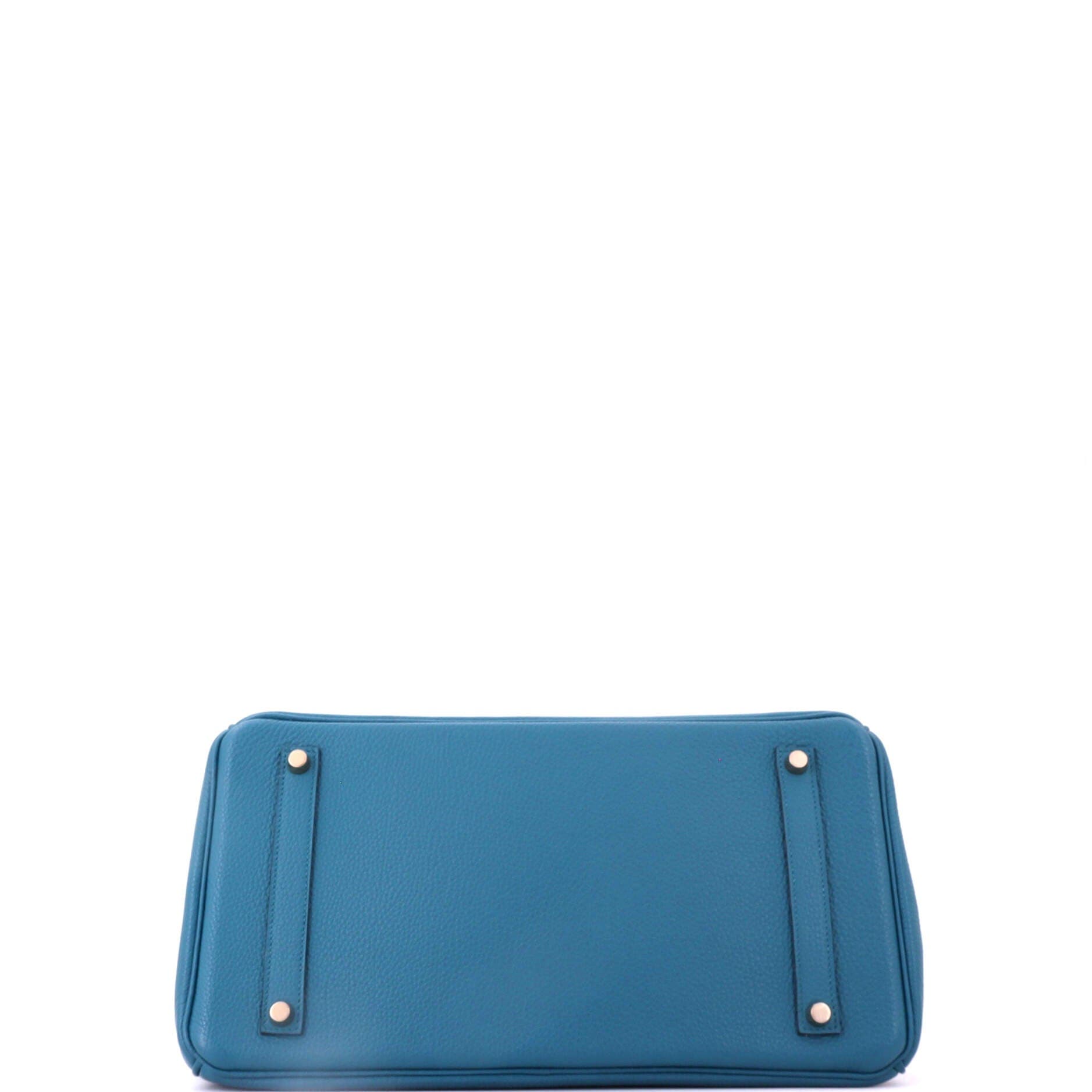Birkin Handbag Blue Togo with Gold Hardware 35, Alternate, color, Colvert