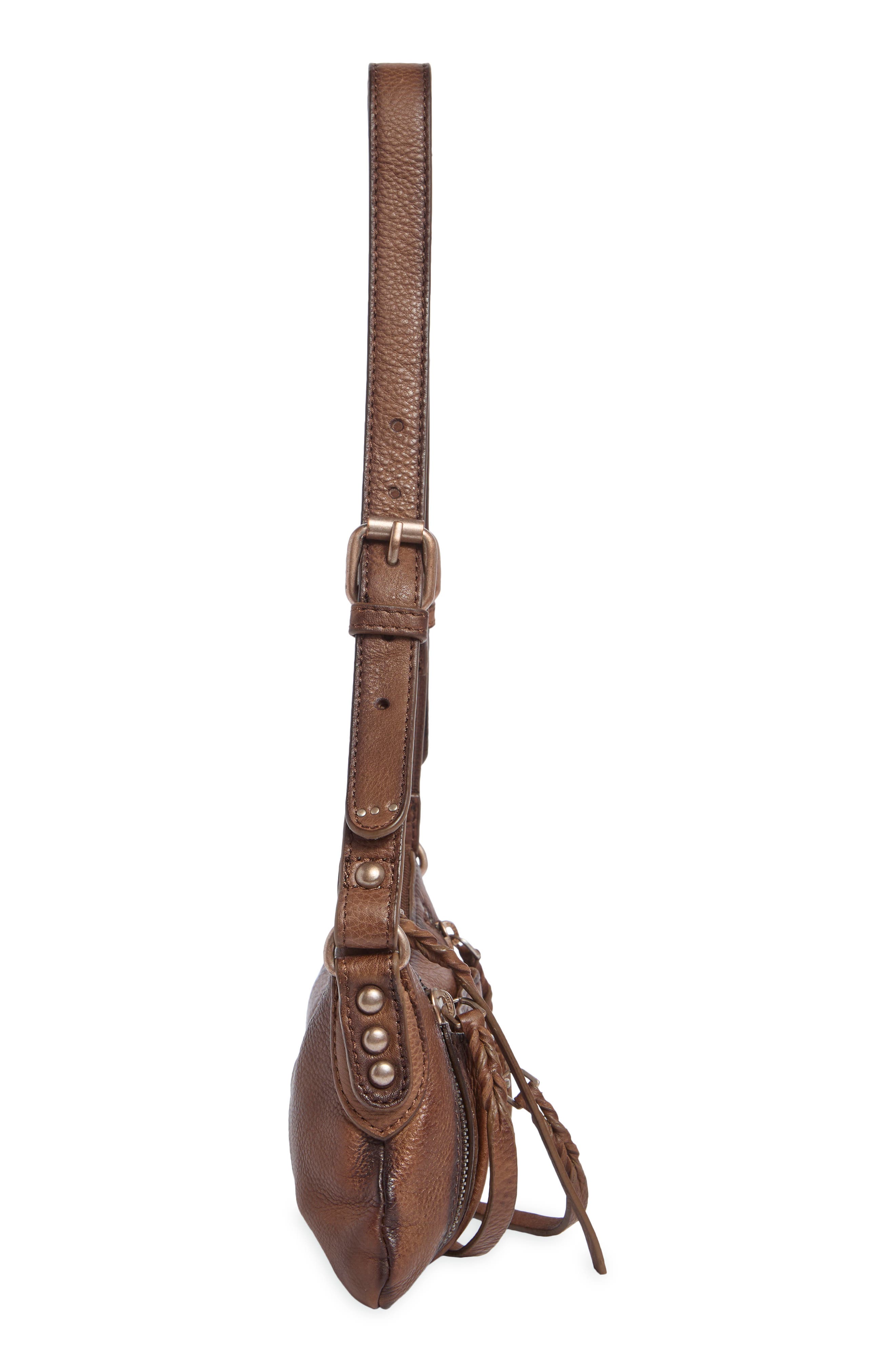 Emerson Leather Crossbody Bag, Alternate, color, ESPRESSO