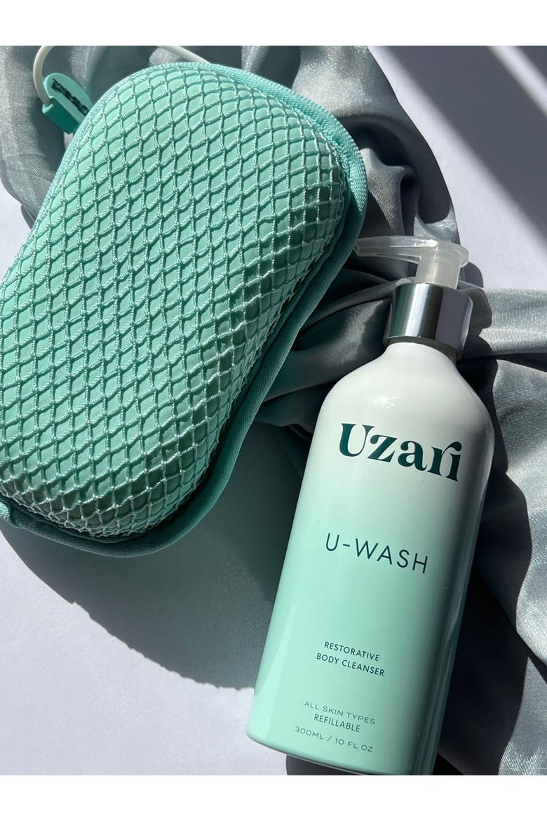 U-scrub Exfoliator, Alternate, color, Blue