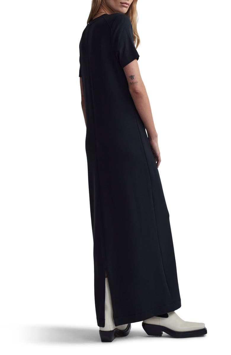 Varley Hattie Seam Maxi Dress, Alternate, color, Black