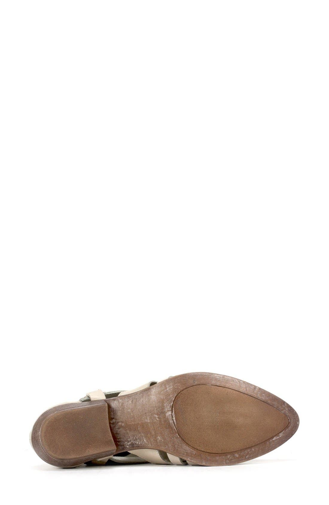 'Belen' Leather Bootie, Alternate, color, ICE LEATHER