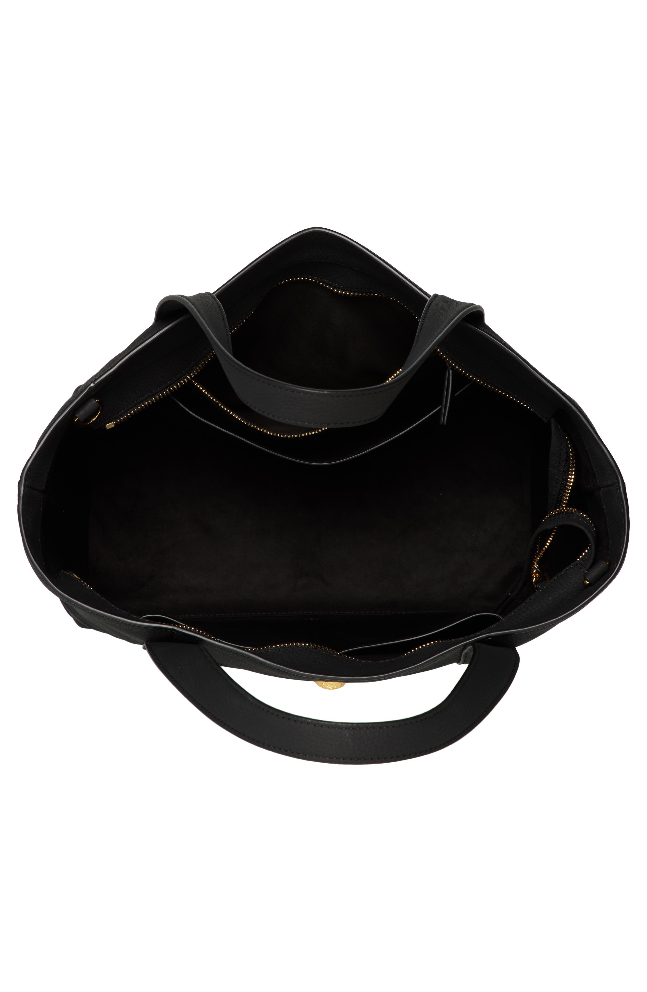 Veronica Beard Goody Grand Leather Tote Bag, Alternate, color, 