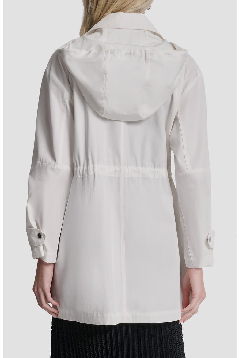 Fire Clasp Hooded Jacket, Alternate, color, IVORY
