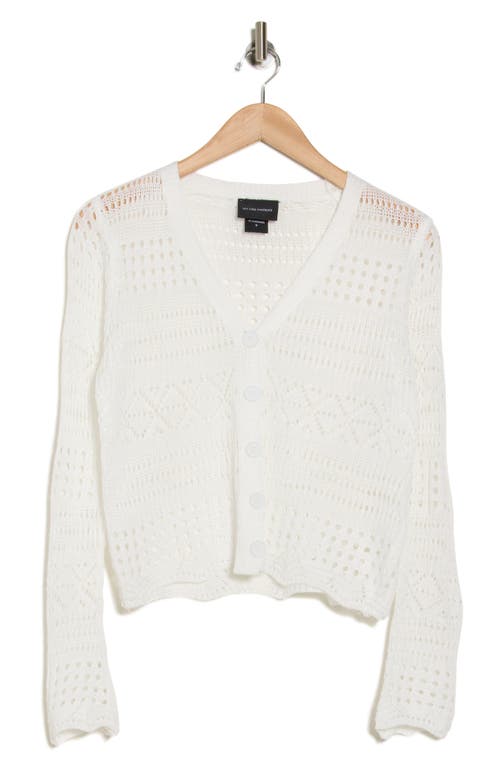 FORGOTTEN GRACE FORGOTTEN GRACE OPEN STITCH CARDIGAN