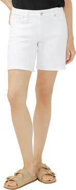 Silver Jeans Co. Suki Raw Hem Denim Shorts