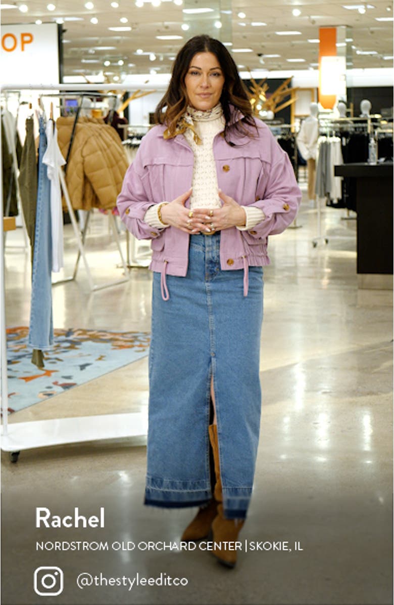 Cotton & Linen Utility Jacket, sales video thumbnail