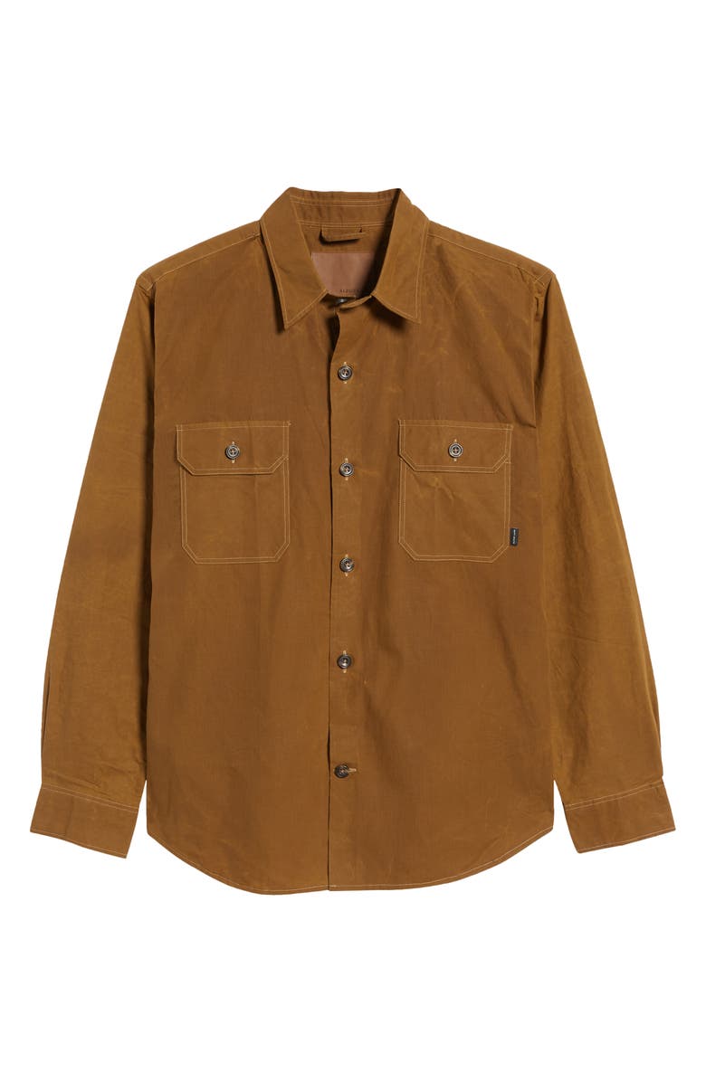 Alton Lane Cooper Dry Waxed Cotton Shirt Jacket, Alternate, color, 