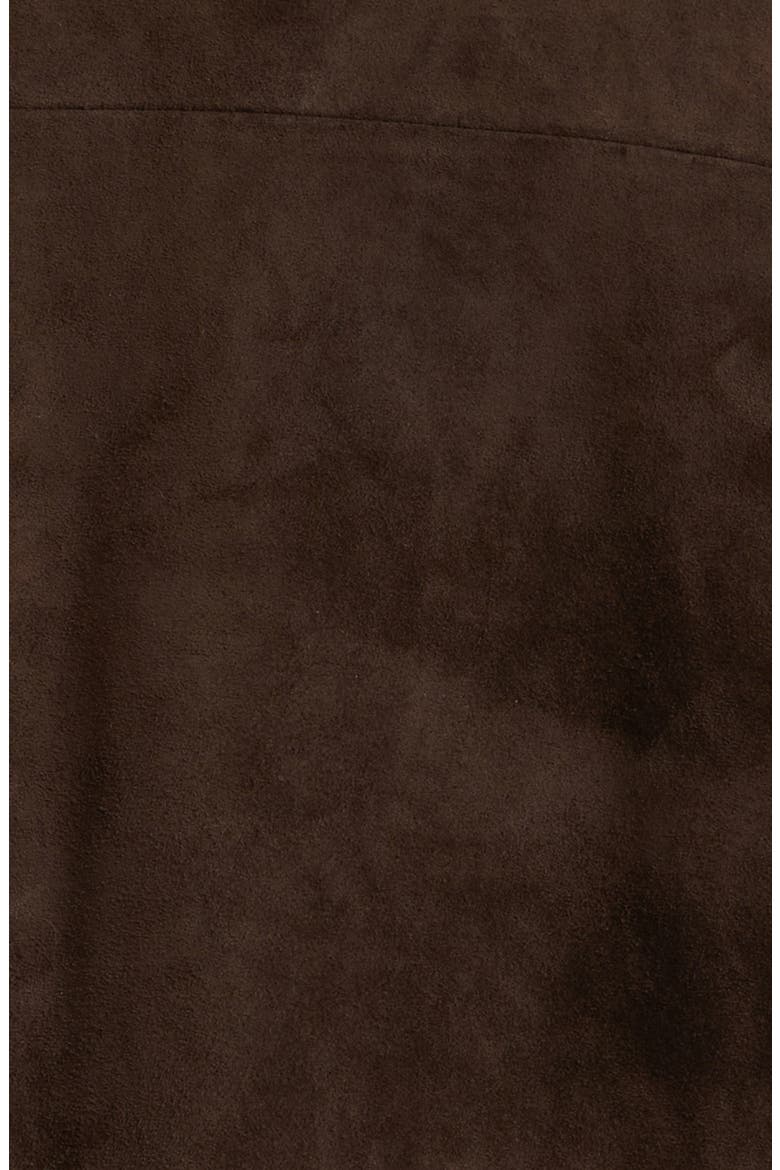 Cirque Suede Jacket, Alternate, color, CHOCOLATE BROWN
