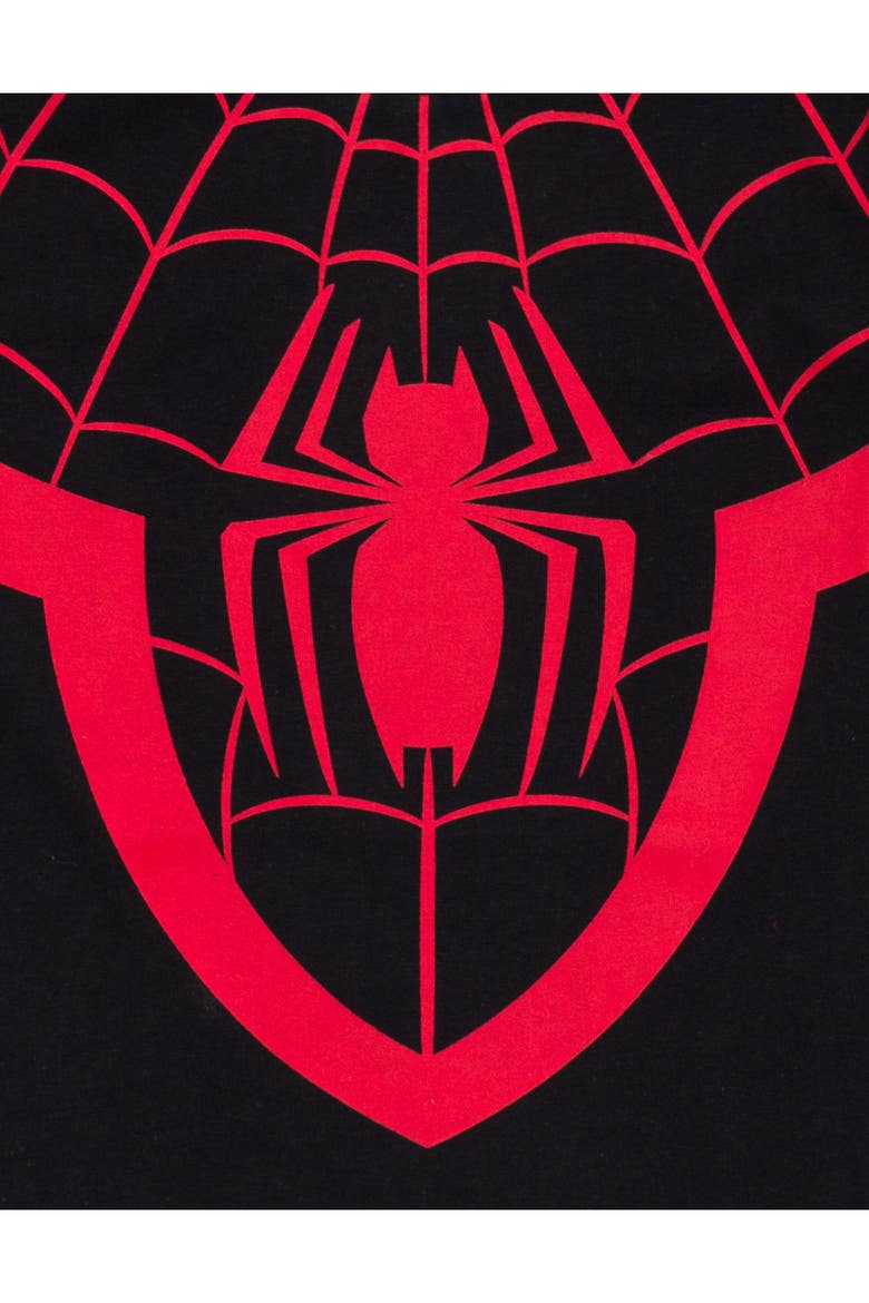 Spider-Man Short Sleeve T-Shirt, Alternate, color, Classic Black Miles