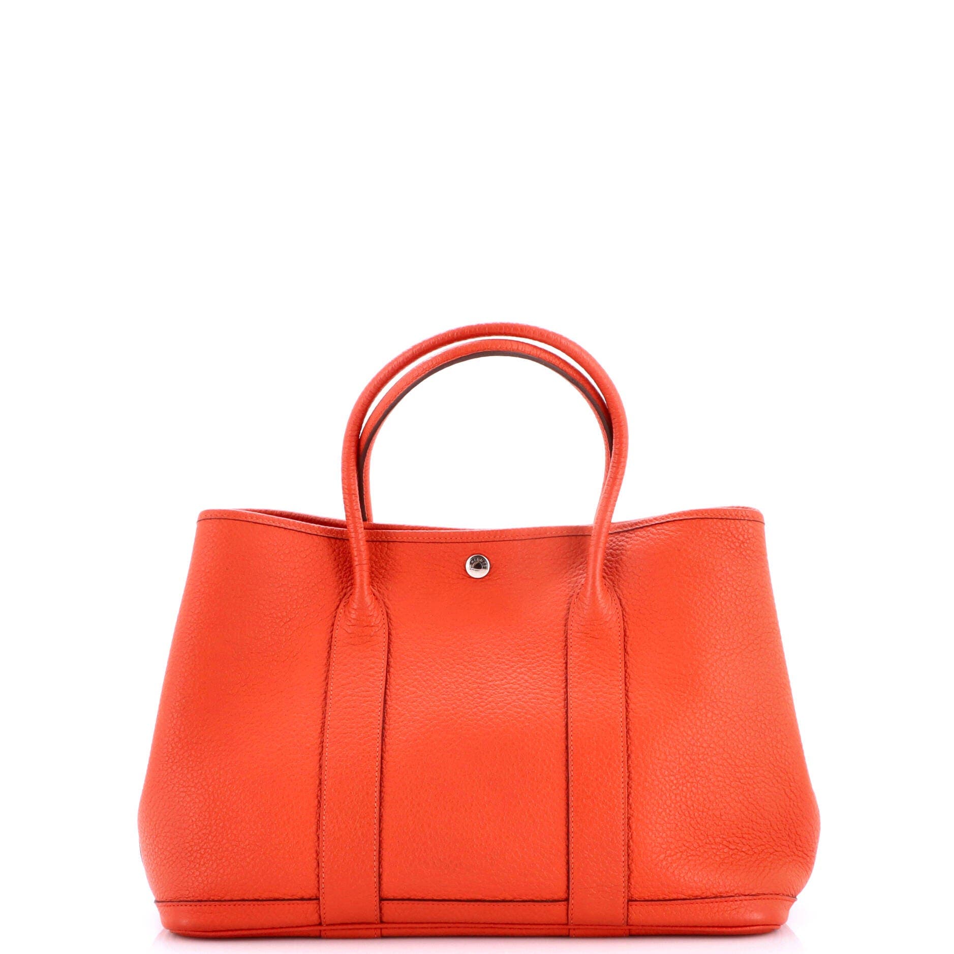 Garden Party Tote Leather 36, Alternate, color, Red