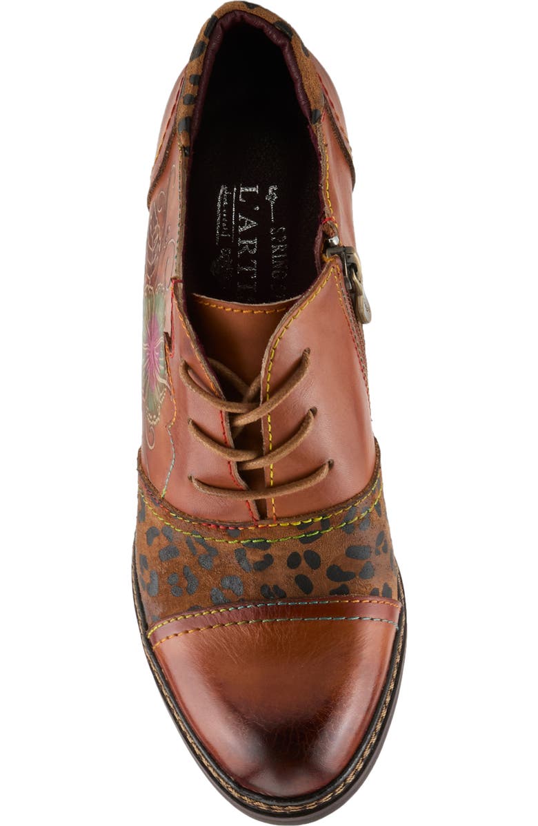 L'Artiste by Spring Step Hunteera Pump, Alternate, color, Camel Multi