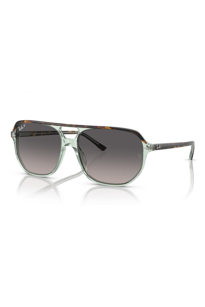 Bill One 60mm Square Sunglasses, Alternate, color, HAVANA