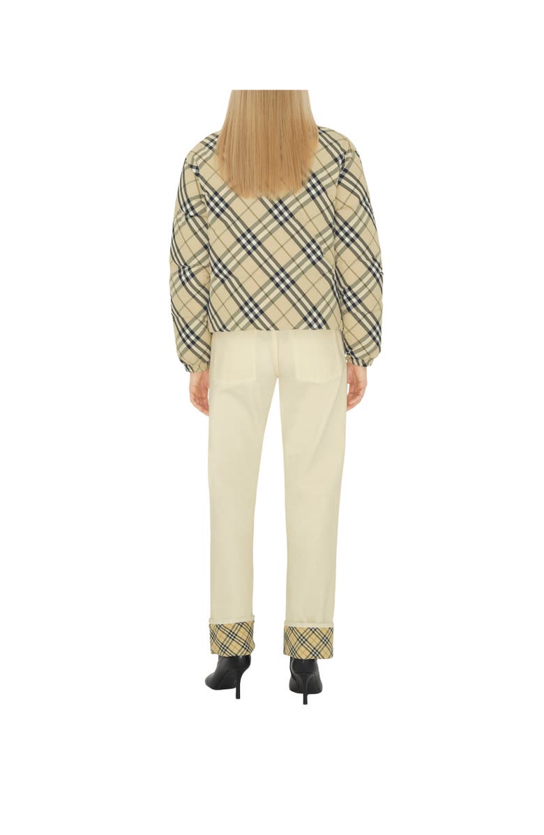 Burberry Reversible Check Puffer Jacket, Alternate, color, 