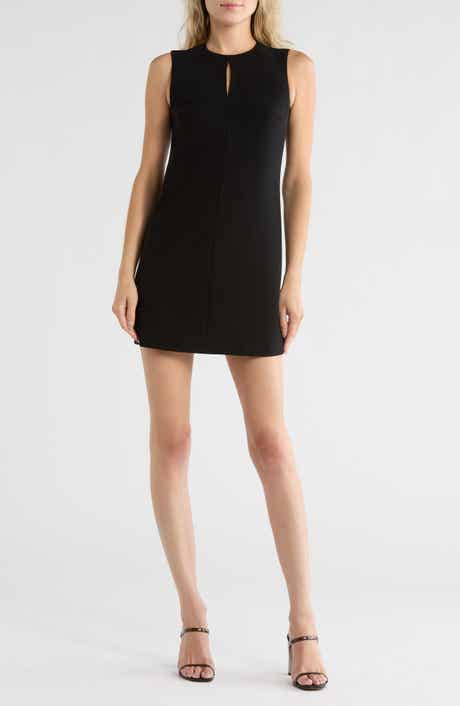 Theory Keyhole Sleeveless Shift Dress