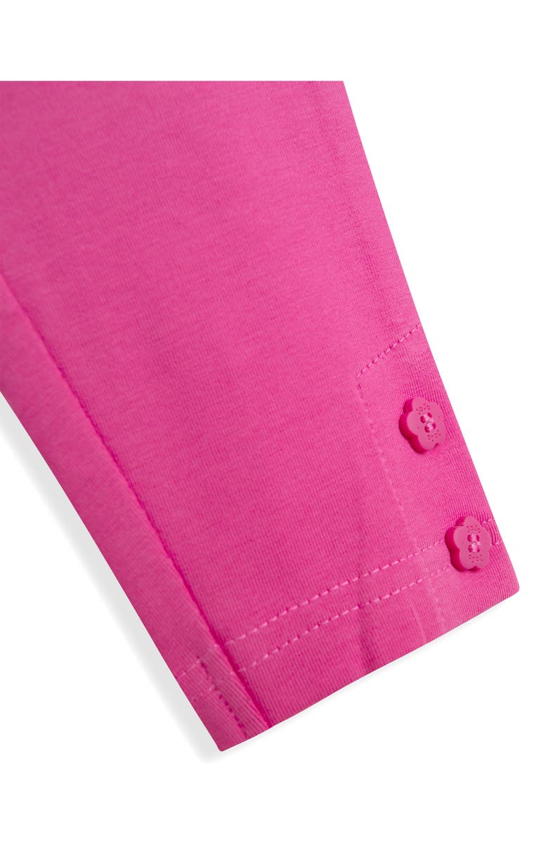 JOJO MAMAN BEBE 2-Pack Assorted Leggings, Alternate, color, Fuchsia