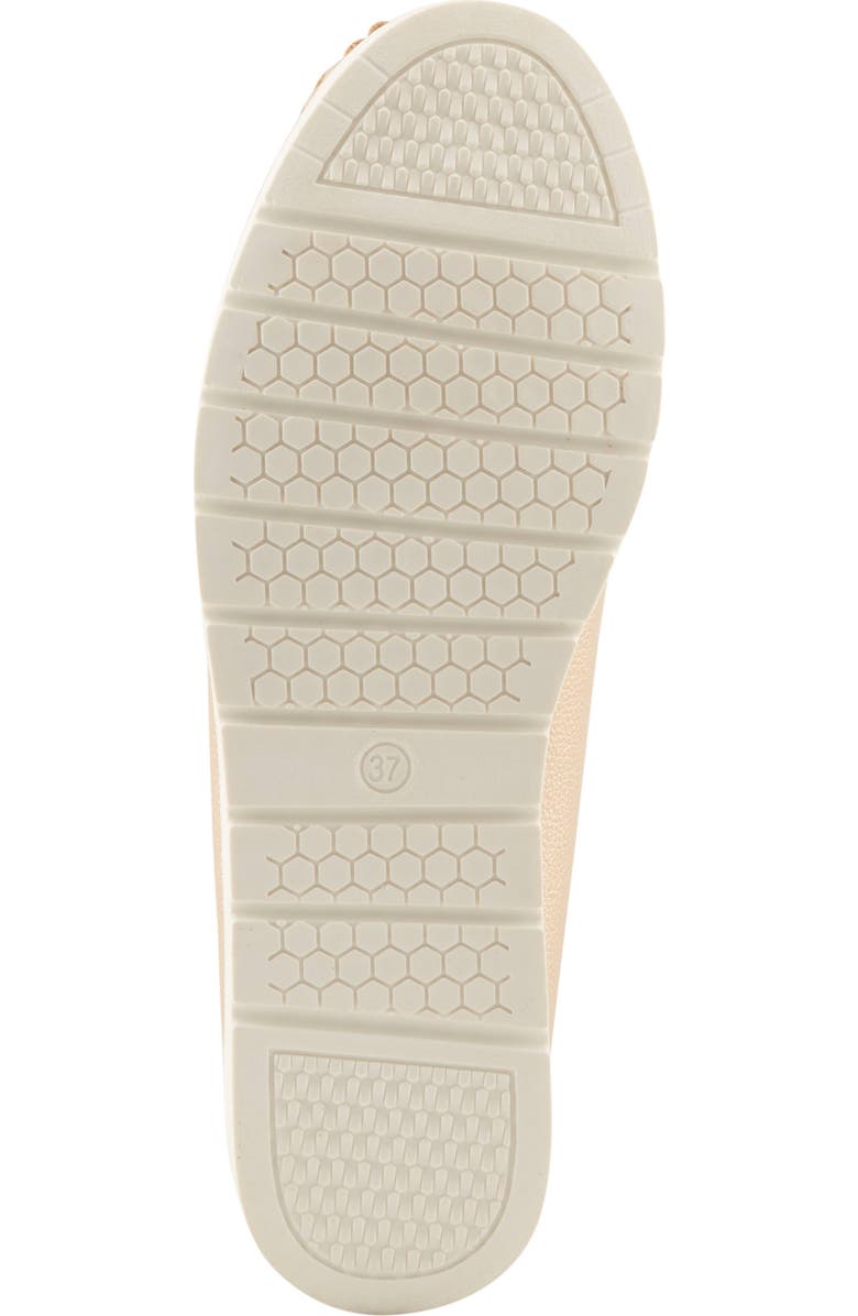 Patrizia by Spring Step Azael Moc Toe Flat, Alternate, color, Gold