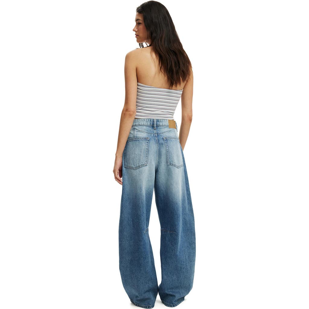 Cotton On Barrel Jean In Blue