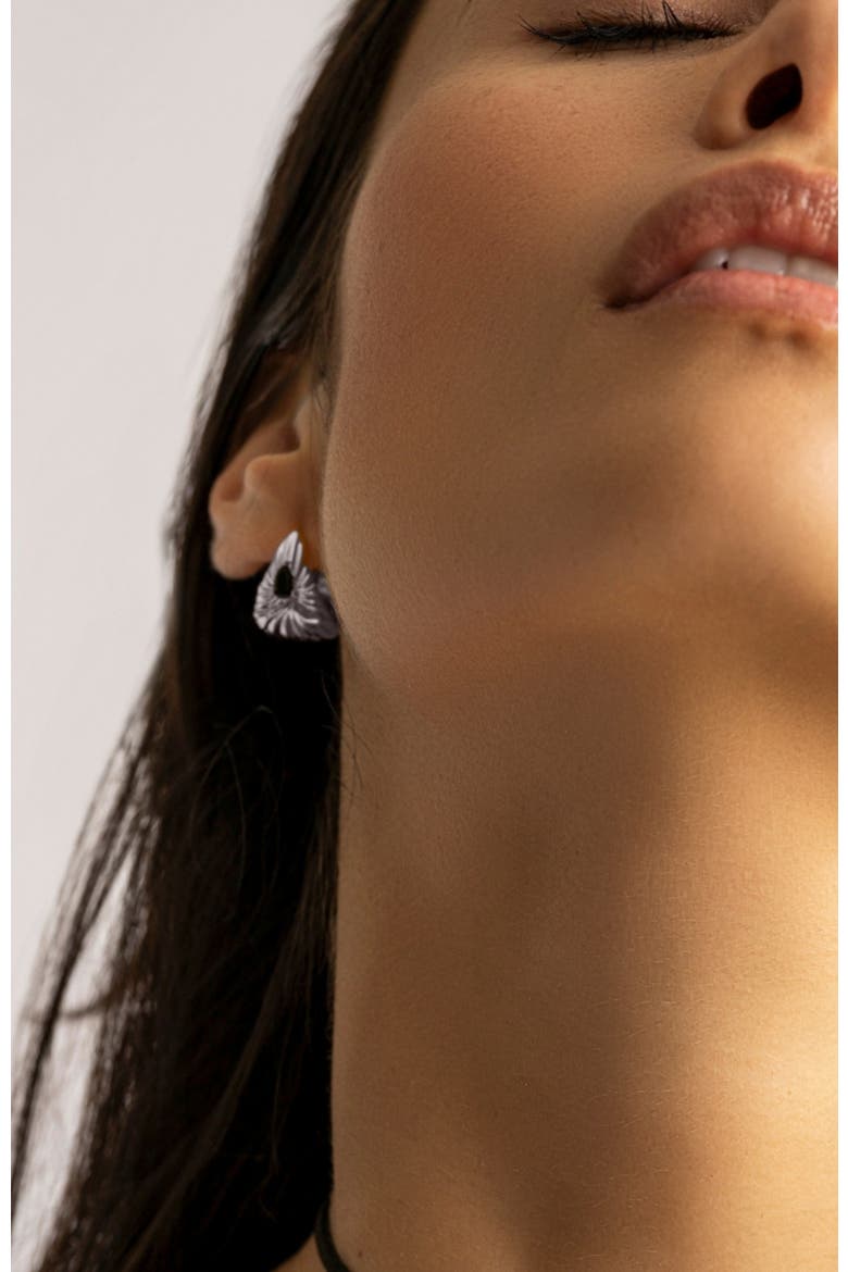 Dolce Earrings, Alternate, color, White Gold