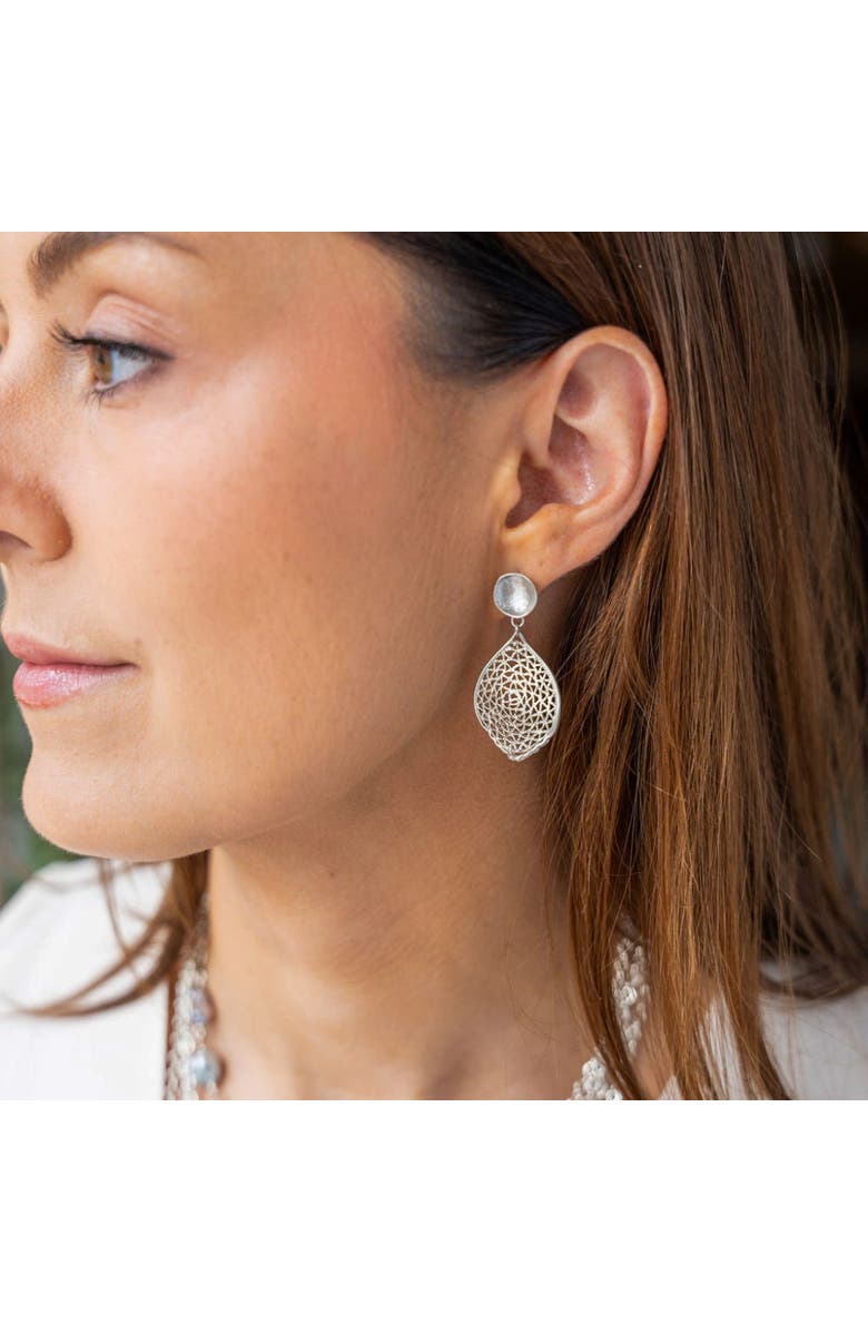 Loni Paul Jewelry Teardrop Lace Earring, Alternate, color,
