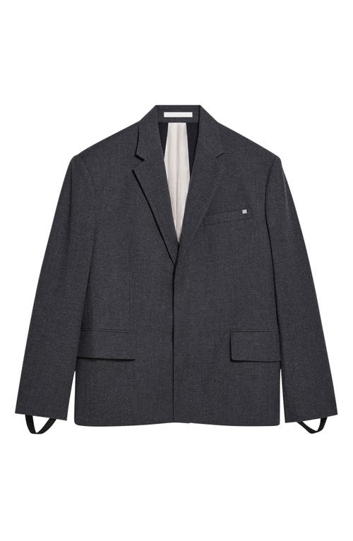 HELMUT LANG HELMUT LANG DRIVER WOOL BLEND BLAZER