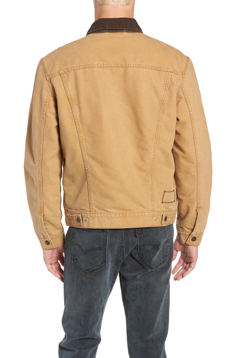 Levi's<sup>®</sup> x Justin Timberlake Canvas Trucker Jacket, Alternate, color,