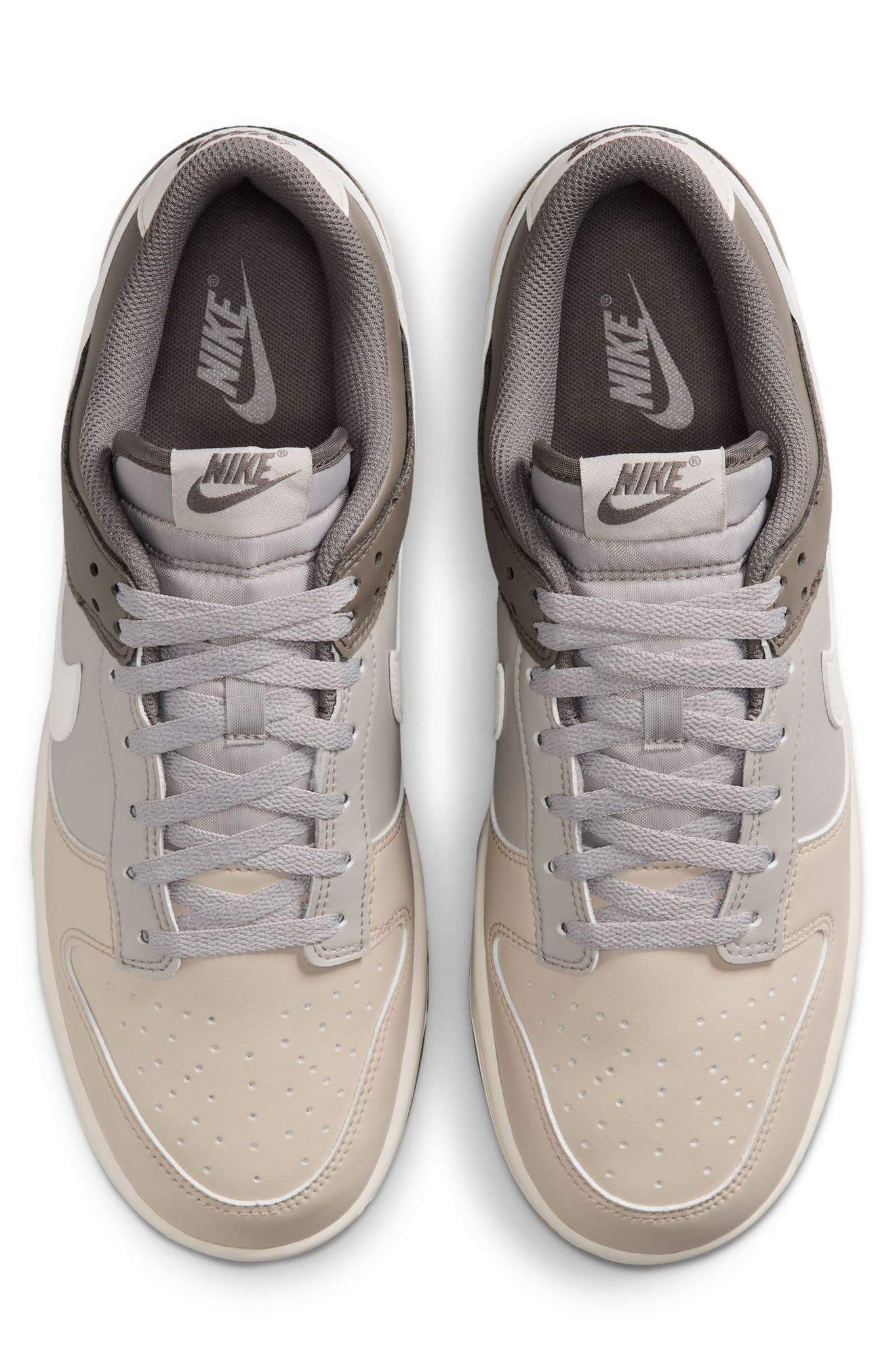 Nike Dunk Low Basketball Sneaker, Alternate, color, College Grey/ Phantom