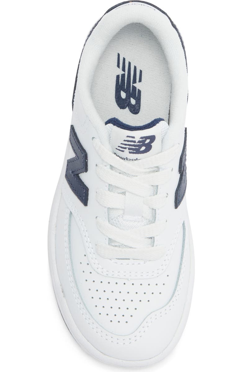 New Balance BB80 Basketball Sneaker, Alternate, color, Nb White/ Nb Navy