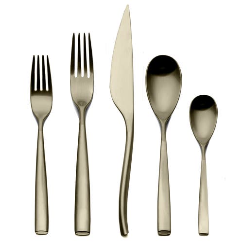 Mepra Arte Flatware Set In Metallic