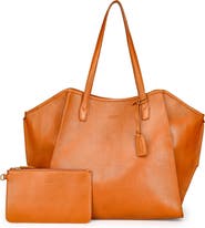 OLD TREND Iris Large Leather Carryall Tote