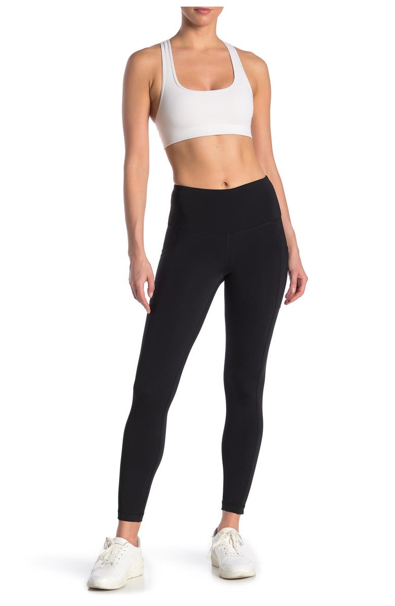90 DEGREE BY REFLEX Interlink Side Pocket High Waist Leggings, Main, color, 