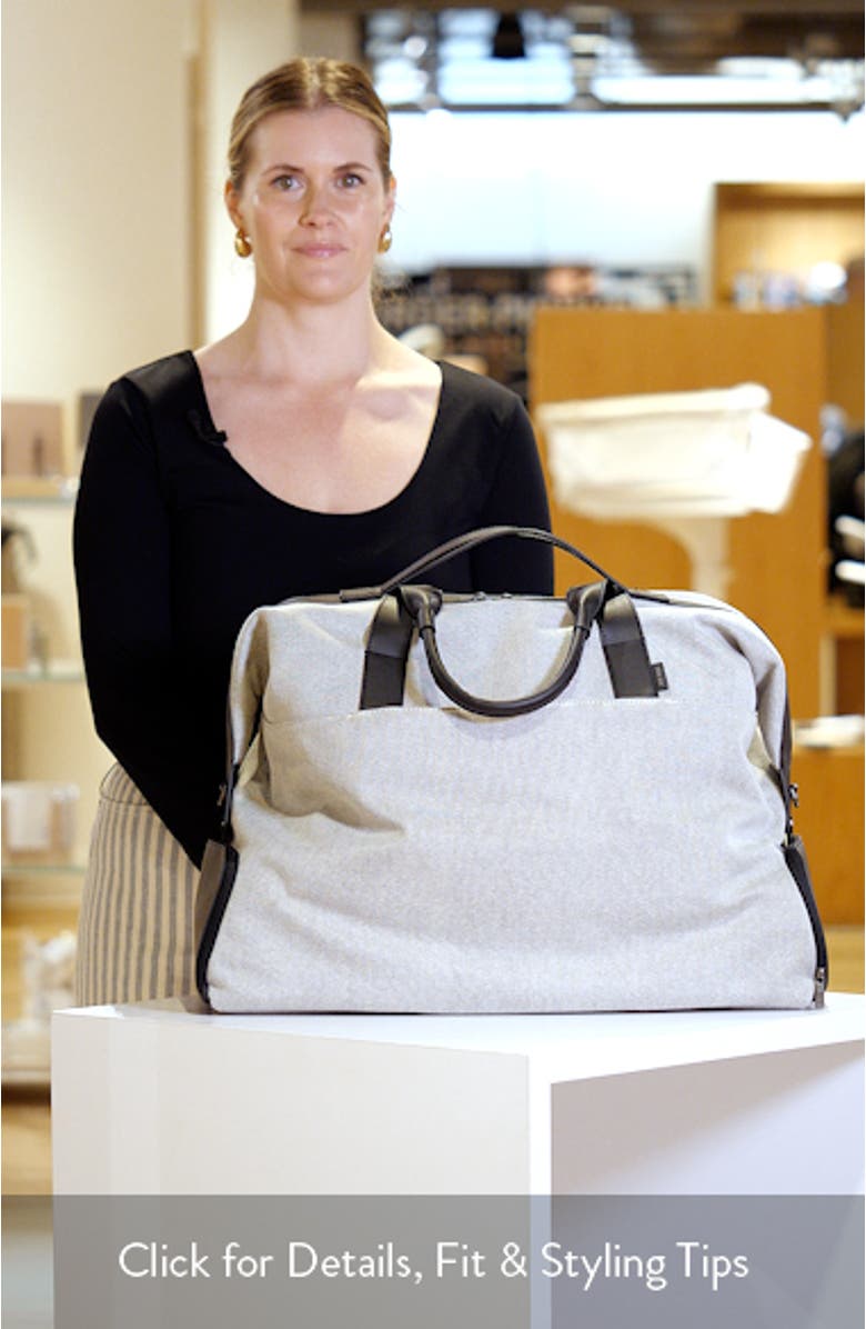 Transit Canvas Weekender Bag, sales video thumbnail