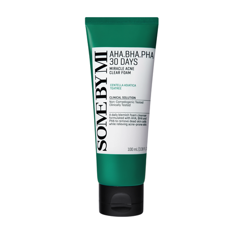 AHA BHA PHA 30 Days Miracle Acne Clear Foam