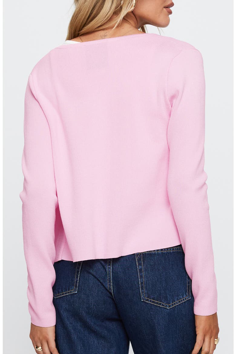 Button-Up Cardigan, Alternate, color, PINK