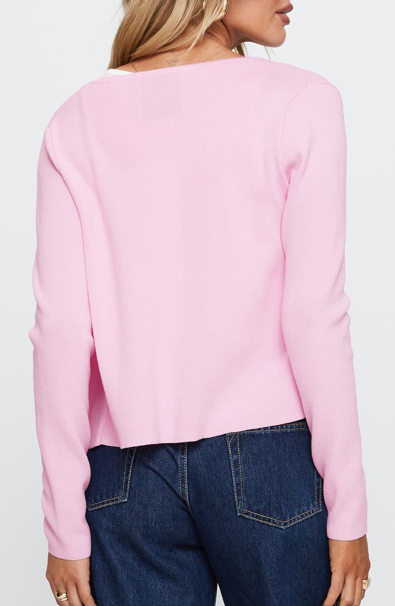 Princess Polly Button-Up Cardigan, Alternate, color, Pink