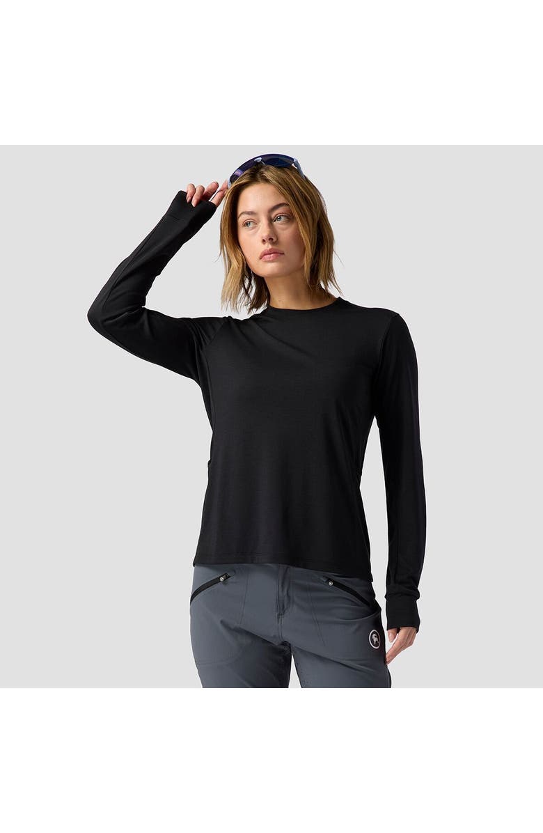 Backcountry Slickrock Drirelease Long-Sleeve Tech T-Shirt - Women's, Main, color, Black