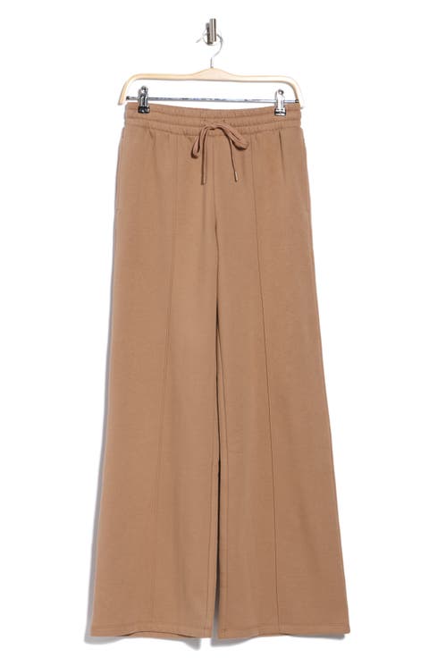 LuxeFleece Pintuck Wide Leg Pants