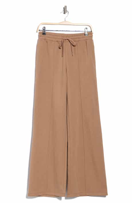 LuxeFleece Pintuck Wide Leg Pants