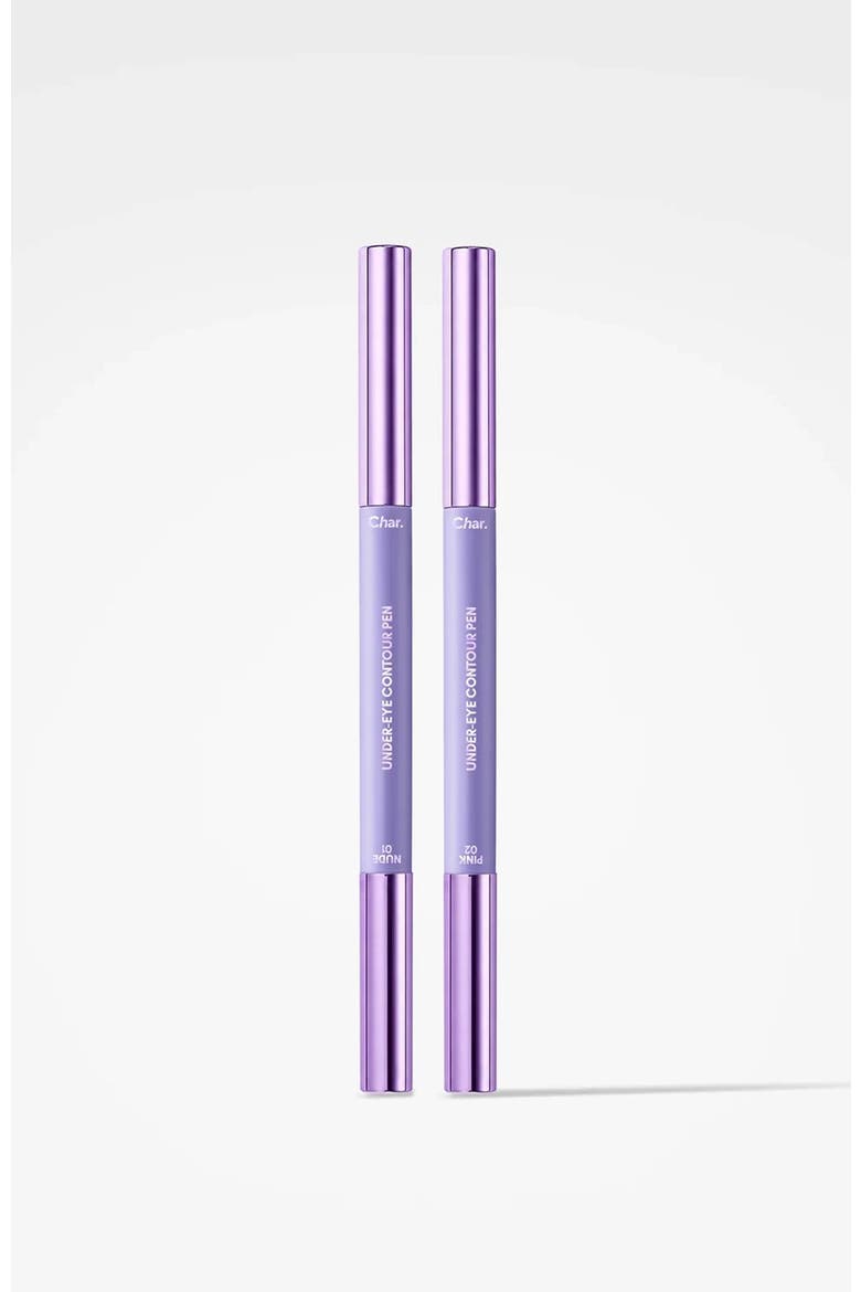 Duo Under-Eye Pens 1 Pink and 1 Nude, Main, color, Black