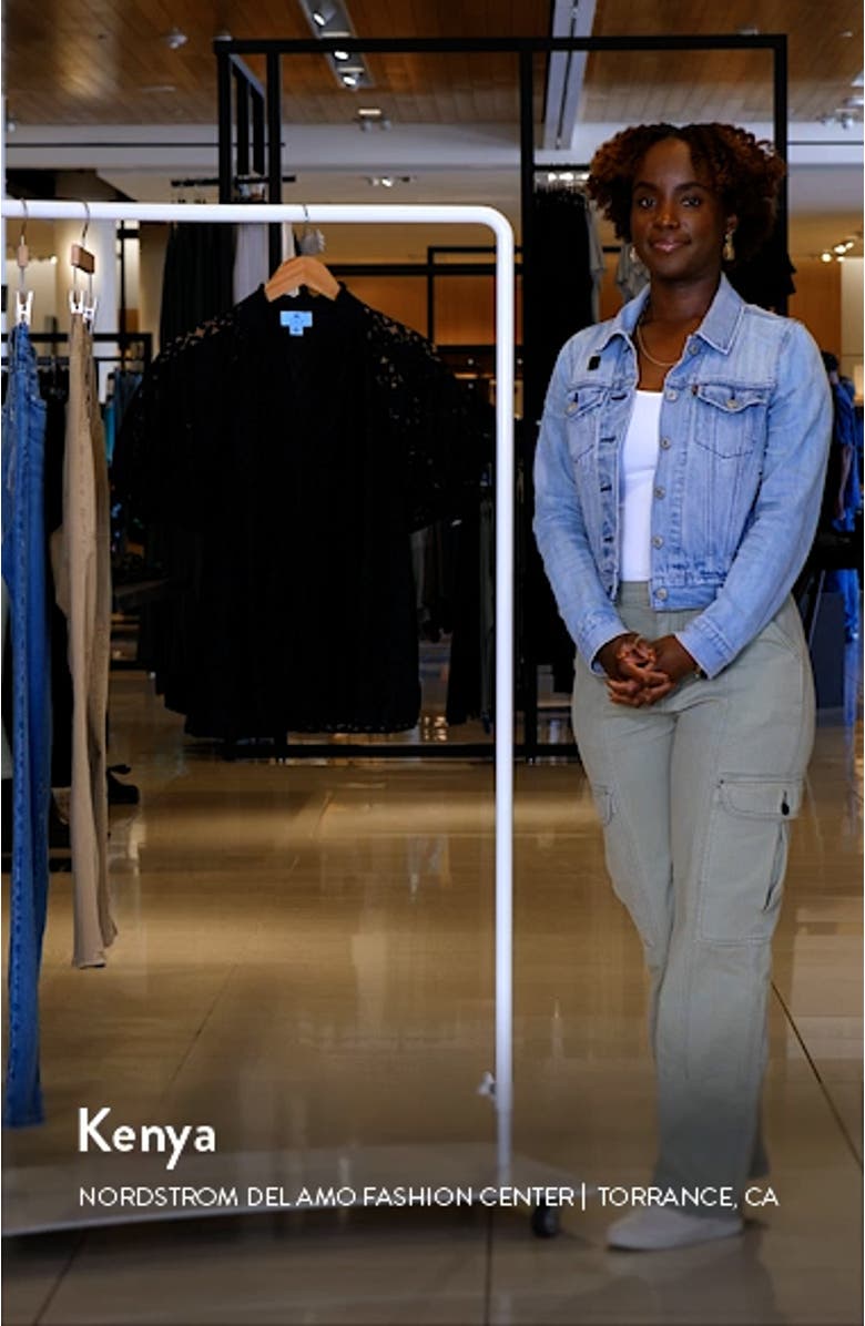 Raglan Sleeve Lace Top, sales video thumbnail